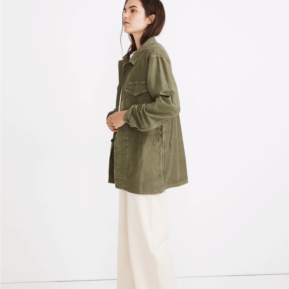 Madewell Military Shirt Jacket Size XS - Picture 2 of 7